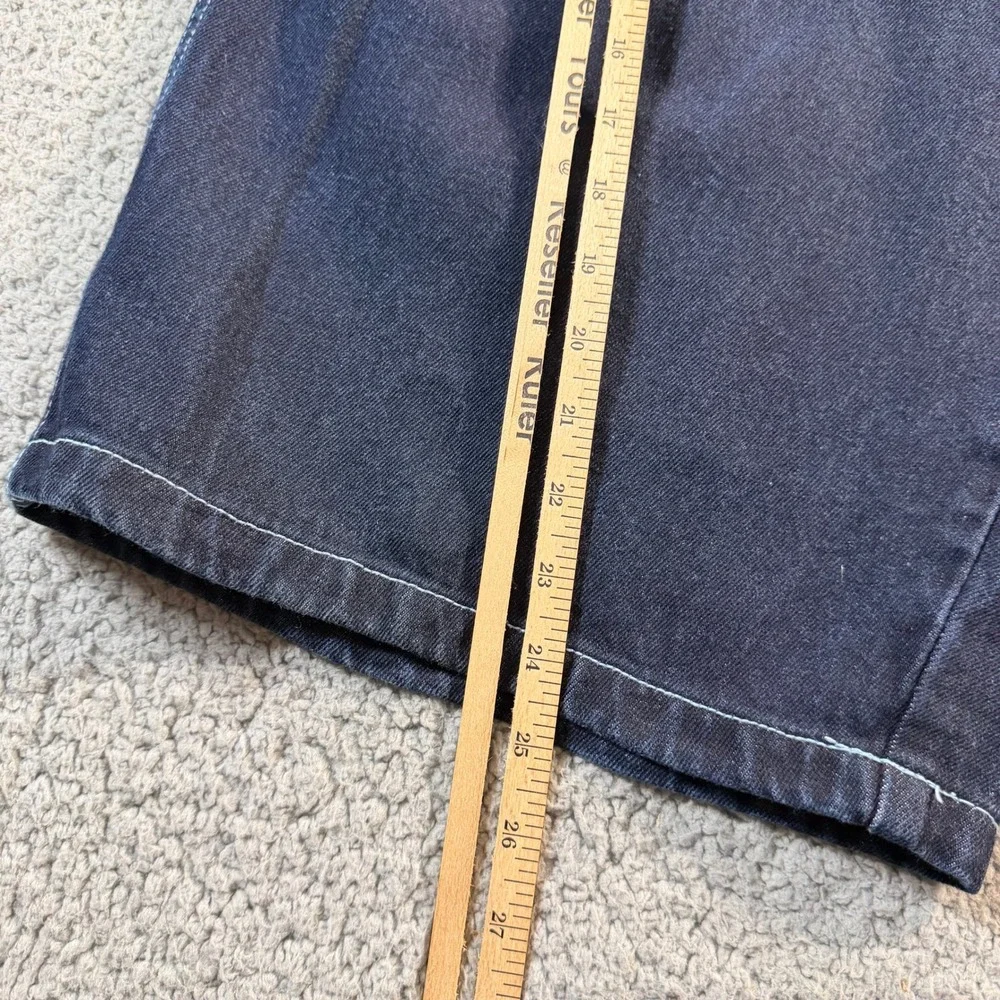 Southpole Mens Baggy Denim Carpenter Shorts Indigo Blue Y2K Hip Hop Size 38